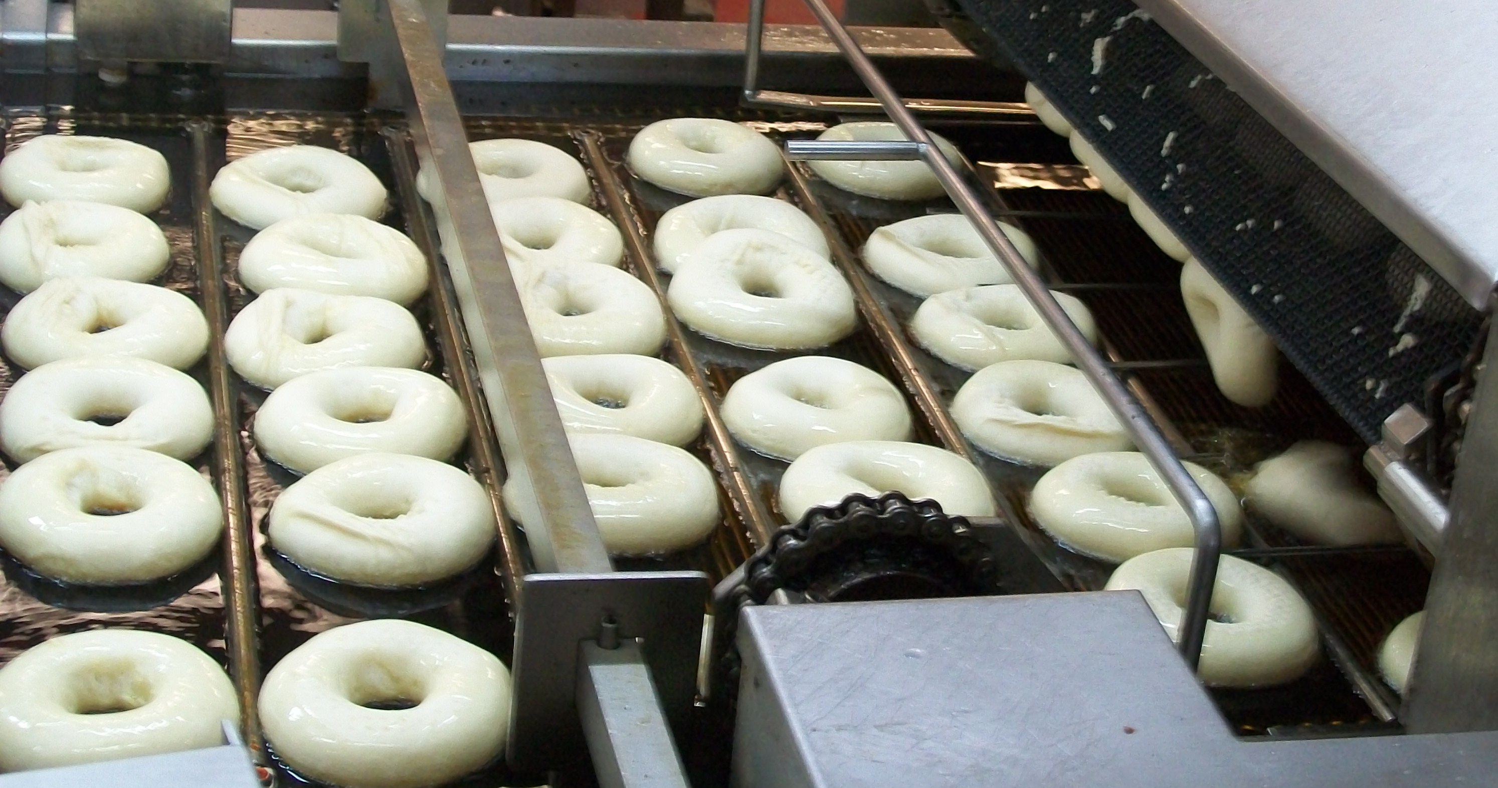Before baking donuts